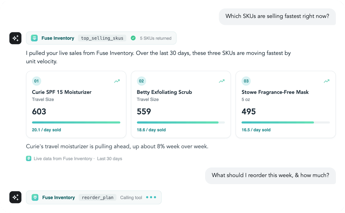 Ask Fuse mockup